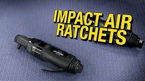 3/8" & 1/4" Impact Air Ratchets - Easily Break Loose Stubborn Nuts & Bolts - Eastwood