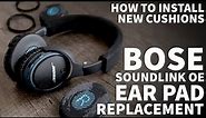 Bose Soundlink OE Ear Pad Replacement - Replace Ear Pad Cushions Bose On Ear Wireless Headphones