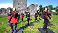 Irish Dancing at STUNNING Irish Castle 💚🏰 #FusionFighters