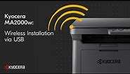 Kyocera MA2000w Wireless Installation via USB