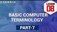 Important Computer Terminologies - Part VII | software, upload, System file and more