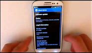 Samsung Galaxy S3 - Firmware update I9300XXLFB