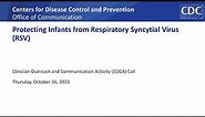 Protecting Infants from Respiratory Syncytial Virus (RSV)