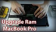 How To Upgrade MacBook Pro Memory - Crucial Ram Install
