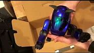 Cyber Blue Sony AIBO 210 Unboxing