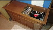 1964 Magnavox Micromatic Astro-Sonic high fidelity stereo console