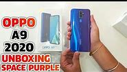 OPPO A9 2020 Unboxing & First Look | Space Purple