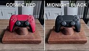 NEW PS5 Controllers: Cosmic Red + Midnight Black!
