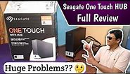 Seagate One touch Hub External 10TB HDD Backup review | Pros & cons | Benchmarks [Eng]