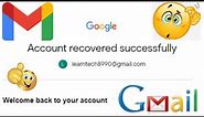 How to Recover Gmail Password | Gmail Account Recovery