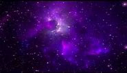 Purple Classic Galaxy ~60 00 Minutes Space Wallpaper~ Longest FREE Motion Background