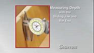 Starrett Stainless Steel Electronic Slide Caliper - 0-6" Range, 0005" Resolution, LCD Display, Fine Adjustment Thumb Wheel, in/mm Conversion - EC799A-6/150