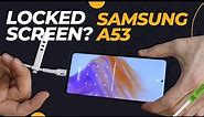 Samsung A53 LOCKED Screen? Try this - by [ CrocFIX ]