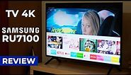 SMART TV LED 4K ULTRA HD SAMSUNG RU7100 - REVIEW COMPLETO