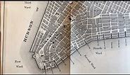 New York City map 1870 by Maverick Bridges Riley Mangin-Goerck plan