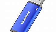 Vansuny 64GB USB Type-C Flash Drive 2-in-1 Dual Flash Drive USB A + USB C OTG Flash Drive for Android Smartphone Tablet Computer Laptop (Blue)