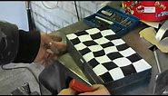 Airbrush tips - how to paint a checkered flag