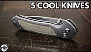 5 REALLY COOL Pocket Knives You Might Not Know About