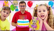 Diana and Roma Best Birthday Party! Magical Cartoon Compilation