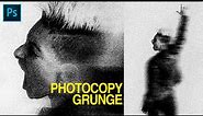 Easy Photocopy Xerox Grunge Punk Effect in Photoshop