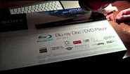 Sony BDP-S370 Blu-Ray Player Unboxing