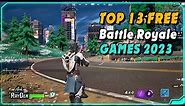 Top 13 FREE Battle Royale Games for PC 2023