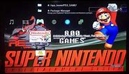How To Play Super Nintendo Games On Your PS3