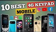 Top 10 Best 4G Keypad Mobile in 2023 😍😍 | Best 4G Keypad Phone in India | Reviewfirm