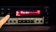 How to operate the Tascam CD-RW900SL CD recorder