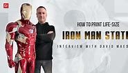 Iron Man 3D Print: Life-Size Statue Painting Guide