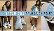 Allyson Felix's NEW Sneaker! SAYSH ONE - Review + Sizing + Why It's a BIG Deal for Women & Sneakers!