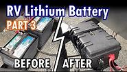 DIY Lithium RV Battery Build - Part 3: Battery Box, Installation, and Converter Replacement