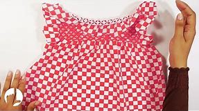 Smocking Pattern for Baby Dresses: Stitching Tutorials