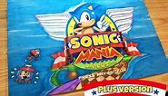 Speed Drawing Sonic Mania Plus Title Screen