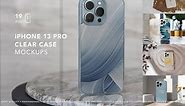 iPhone 13 Pro Clear Case MockUp