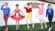 Winnie the Pooh and Family/Pooh,Piglet,Tigger,Eeyore,Roo/Group Costume Pearl Yao