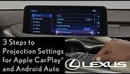 How-To Setup Apple CarPlay and Android Auto | Lexus RX