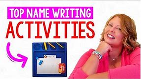 7 Easy Name Writing Activities for Preschool and Pre-K