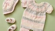 Baby Romper Set | Knitting Patterns | Let's Knit Magazine