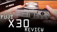 Fuji X30 review