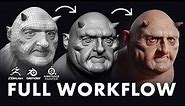 How to Create a Full Character in 3D - Workflow Explained