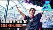 Fortnite World Cup - Solo finals highlights