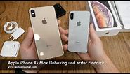 Apple iPhone Xs Max Unboxing und erster Eindruck
