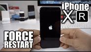 How to Force Reboot/Restart iPhone XR - Frozen Screen Fix