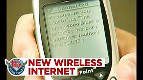 Fancy new cell phones might allow users to access the Internet, 2000