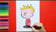 How to draw Calvin [Calvin and Hobbes]