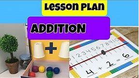 Math lesson plan||Addition||B.ed lesson plan