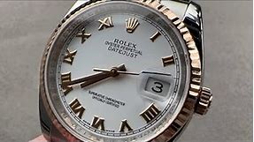 Rolex Datejust 36mm Two Tone 116231 Rolex Watch Review