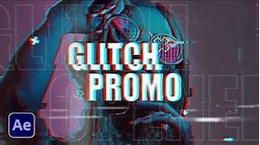 5 Glitch Motion Graphic Promo Techniques in After Effects | Tutorial