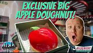 Exclusive Big Apple Doughnut! AMAZING Doughnut from Times Square Flagship Krispy Kreme in NYC!